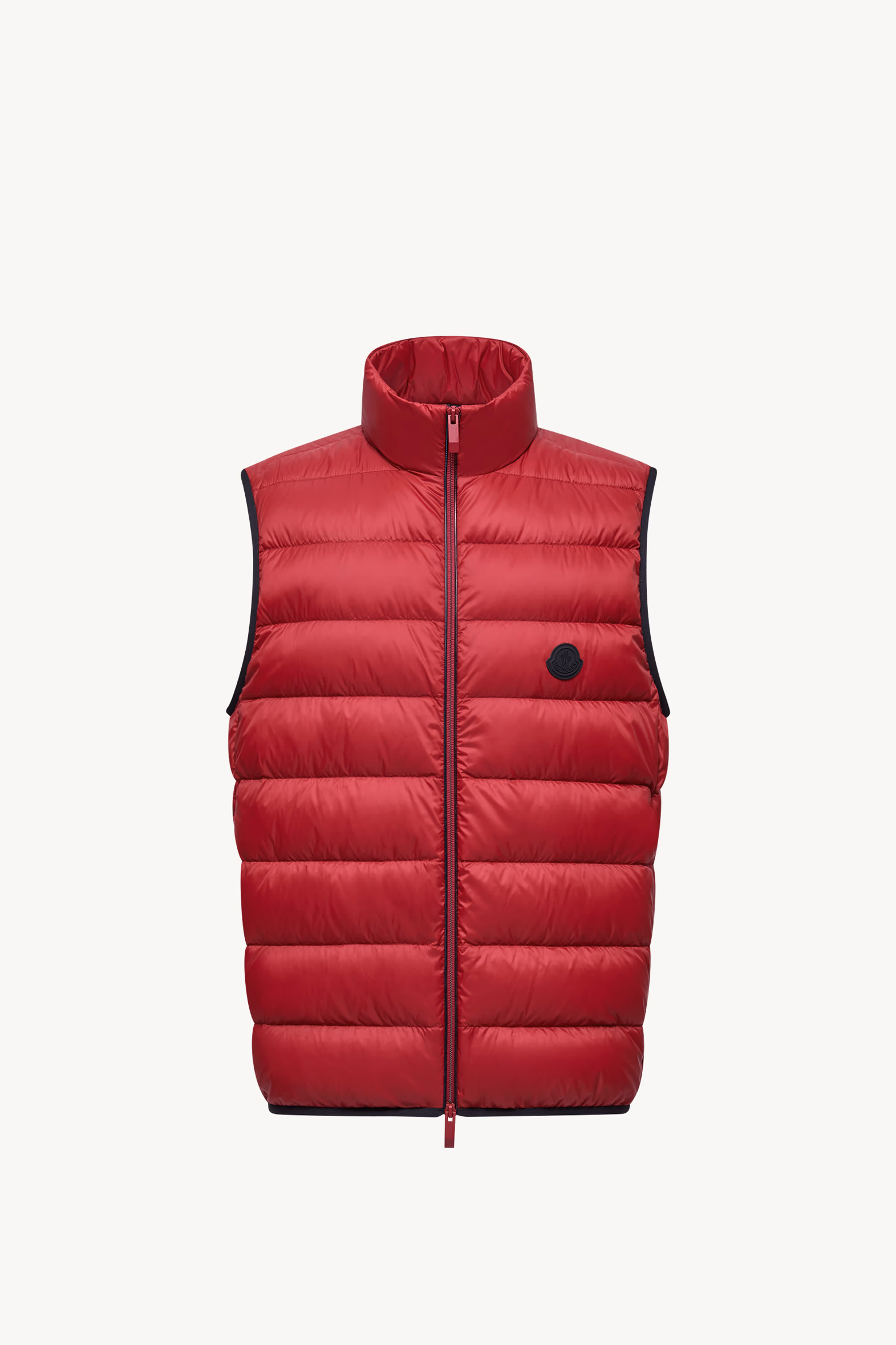 Chaleco plumífero Besne Hombre Rojo Oscuro Moncler 2